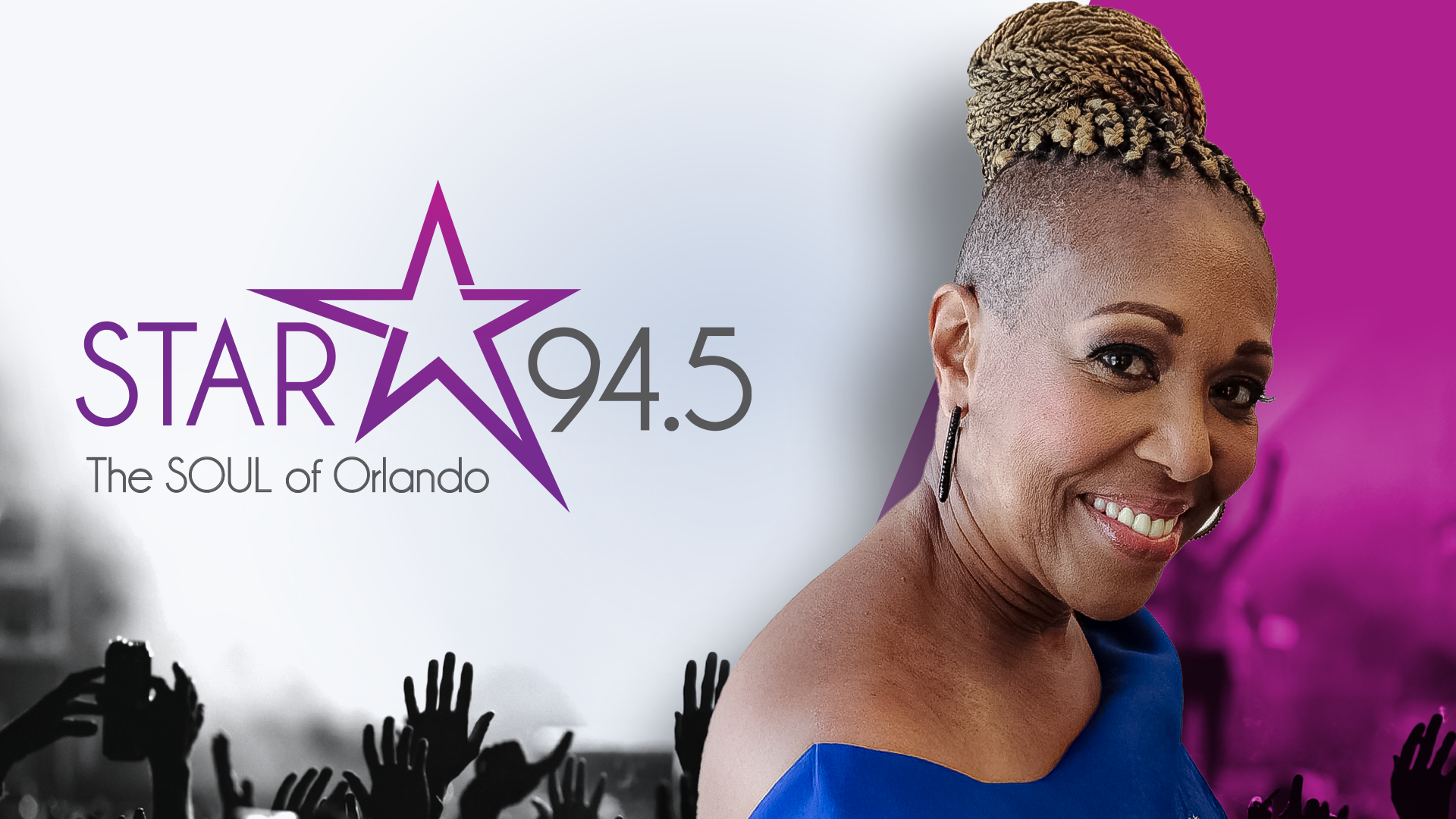 STAR 94.5 - Orlando's Only R&B Logo